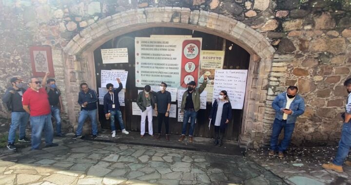 Amenazan trabajadores del INAH con cierre del museo de la Alhóndiga