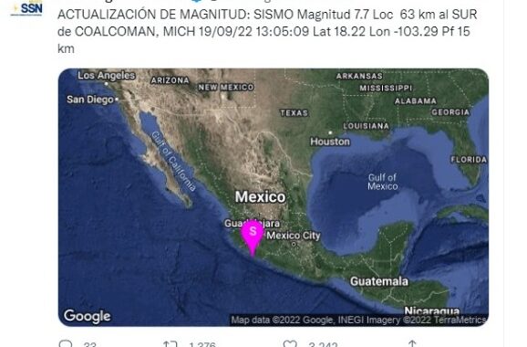 Registra Guanajuato movimiento sísmico