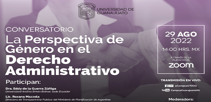 Impulsa Campus Guanajuato UG conversatorio sobre la Perspectiva de Género en el Derecho Administrativo