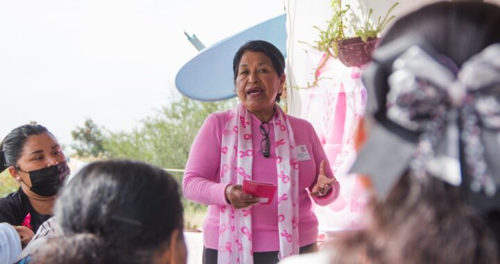 Realizan jornada contra el cáncer de mama en Capulín de Bustos