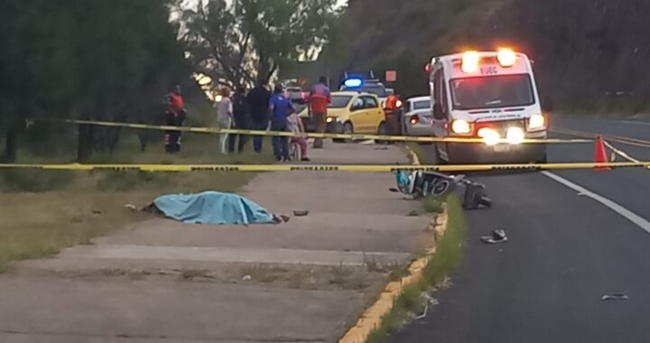 Fallece motociclista en el acceso Diego Rivera