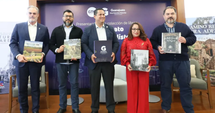 Presentan la riqueza histórica de Guanajuato en obras literarias