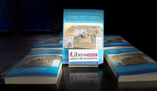 Libro devela a la antigua sociedad de Monte Albán, a través los huesos de sus pobladores