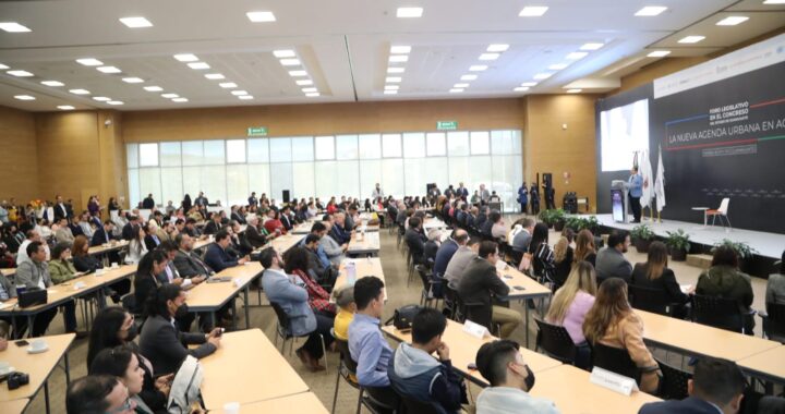 Realizan el foro “La Nueva Agenda Urbana en Acción”
