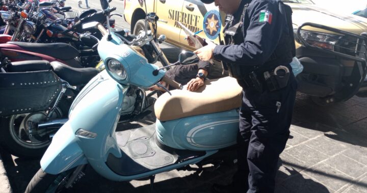 En operativos de revisión de motos, se han decomisado drogas y armas: Navarro
