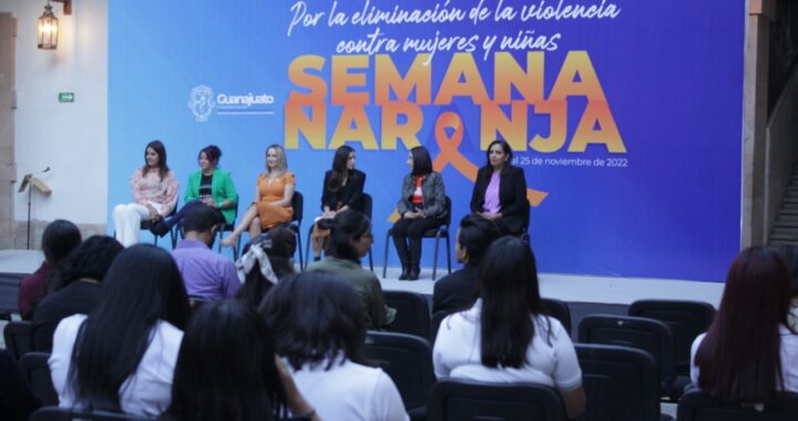 Comienza Semana Naranja en Guanajuato Capital para erradicar violencia contra la mujer