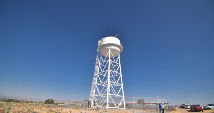 Inauguran tanque elevado en la comunidad Ex Hacienda de Guadalupe