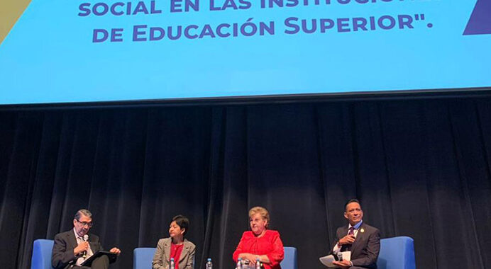 Participa Rector General UG en panel Autonomía y responsabilidad social en las IES
