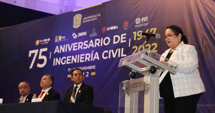Celebra DI UG, 75 años de la enseñanza de Ingeniería Civil