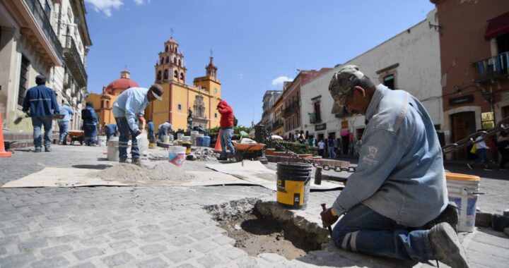 Bachean 5 mil metros cuadrados de vialidades en 2022