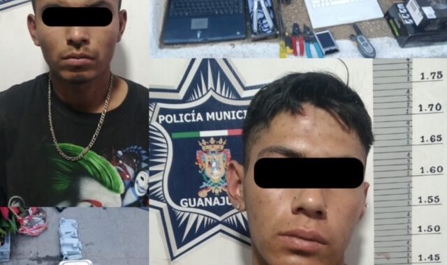 Detienen a 2 hombres presuntamente ligados a banda dedicada al robo de casas-habitación