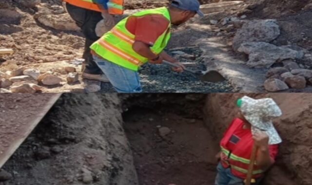 Construyen red de drenaje sanitario en Paso de Perules