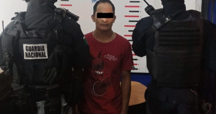 Detienen a 4 con armas y presunta droga en operativo Descuelgue