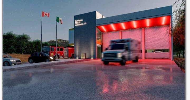 Comienza construcción de la base sur de Bomberos SIMUB en la Ciudad Deportiva