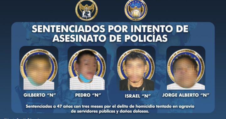 Sentencian con 47 años a sujetos que intentaron asesinar a FSPES, en Salamanca