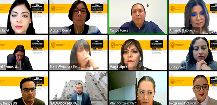 Conmemora UG Día Internacional de las Personas con Discapacidad
