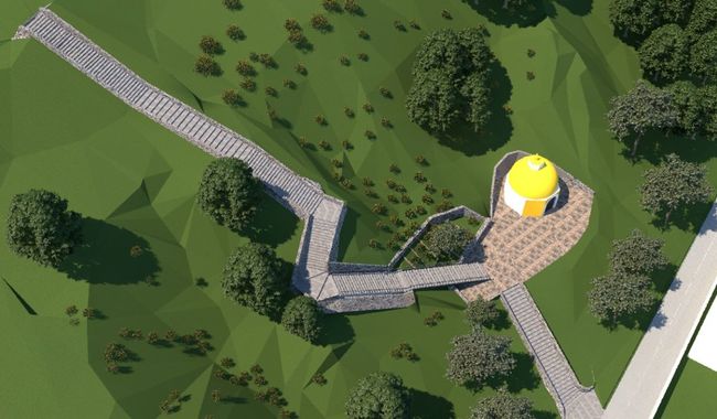 Bajo supervisión del INAH, se rehabilita la Escalinata del Pocito, en la Zona Arqueológica de Cholula