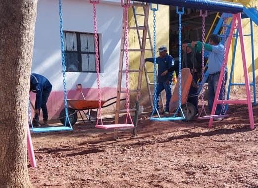 Rehabilitan la plaza pública del Cerro del Gallo en Guanajuato Capital