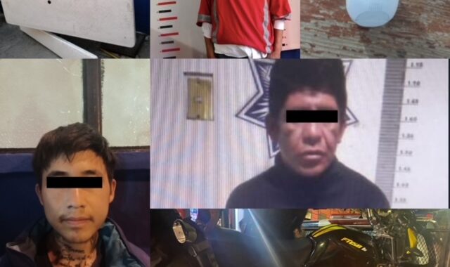 Detiene Policía de Guanajuato Capital a 3 por presunto robo en distintos hechos