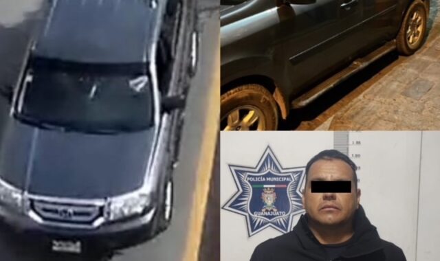 Recupera Policía capitalina una camioneta robada en Michoacán