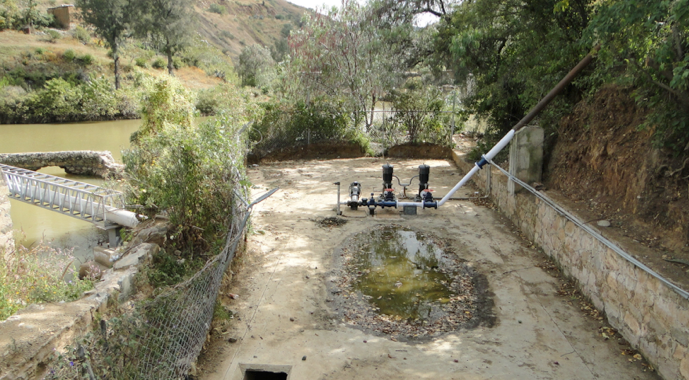 Rehabilita SIMAPAG rural, sistema de saneamiento en mineral de Santa Ana