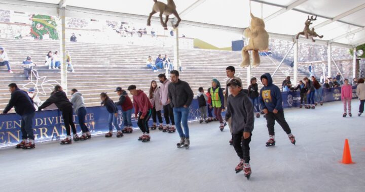 Pista de hielo estará lista el 15 de diciembre; costo 3MDP