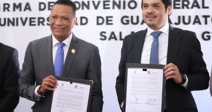 Firma UG convenio con el Municipio de Salamanca
