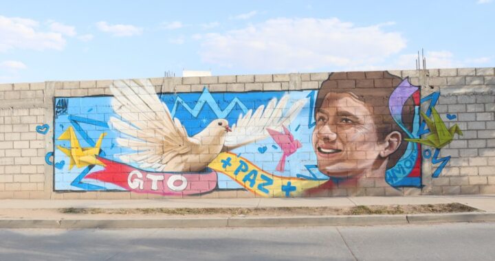 “Muralismo con Grandeza” plasma valores de la juventud guanajuatense