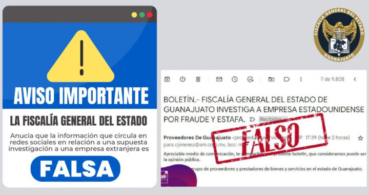 DESMIENTE FISCALÍA GENERAL QUE INVESTIGUE A EMPRESA ESTADOUNIDENSE