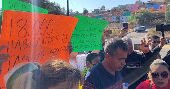 Habitantes de la comunidad de Rincón de Tamayo exigen que entre la GN