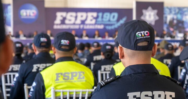 Cumplen las Fuerzas de Seguridad Pública del Estado 190 años de servicio