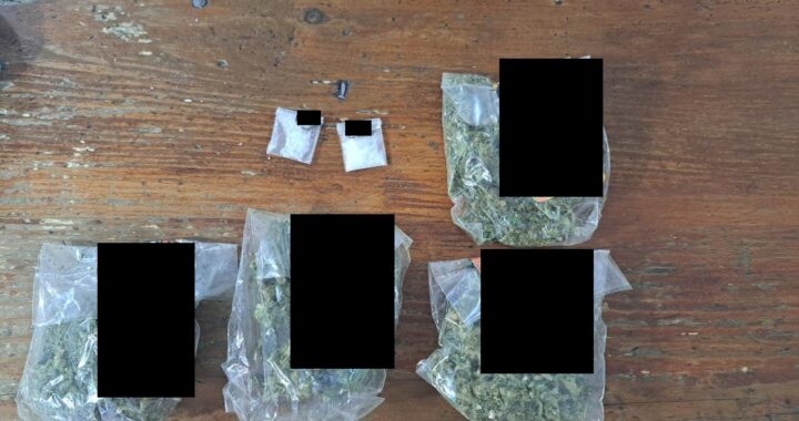 Detienen a sujeto con presunta droga y orden de aprehensión vigente en Capulín de Bustos