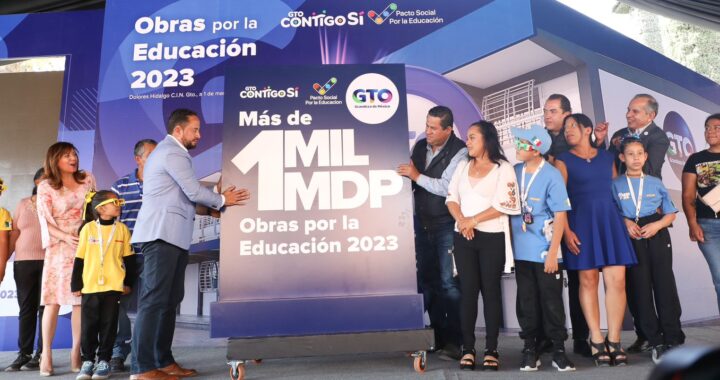 Habrá mil millones de pesos para infraestructura educativa en Guanajuato