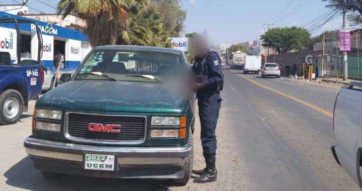 Recupera Policía capitalina camioneta con reporte de robo