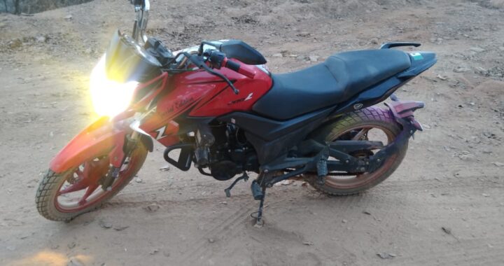 Recuperan moto robada y detienen a menor de edad