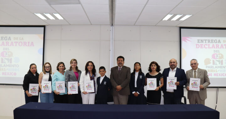 Legisladores infantiles entregan sus propuestas para que se analicen por el Congreso local