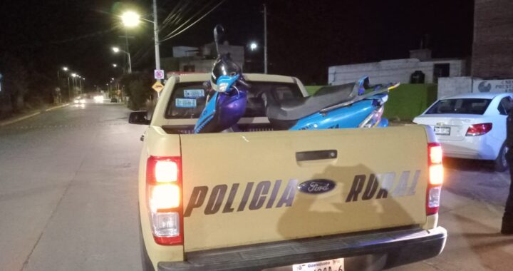 Recupera policía capitalina motocicleta con reporte de robo y detiene al conductor