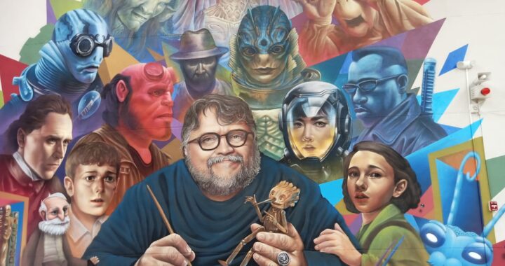 Inauguran mural al Guillermo del Toro en la ciudad de León
