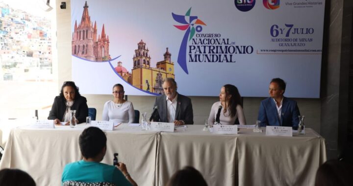 Celebrarán 7mo. Congreso Nacional de Patrimonio Mundial en Guanajuato Capital