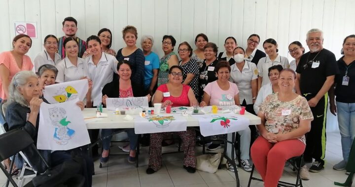 Trabajan DIF Municipal y Enfermería de UG por la salud mental de las personas adultas mayores