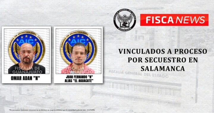 Fiscalía de Guanajuato libera sana y salva en Salamanca a una mujer secuestrada