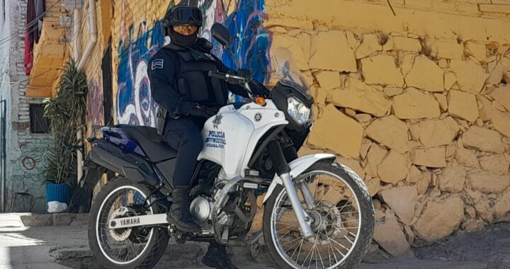 Refuerzan vigilancia en callejones con motopatrullas