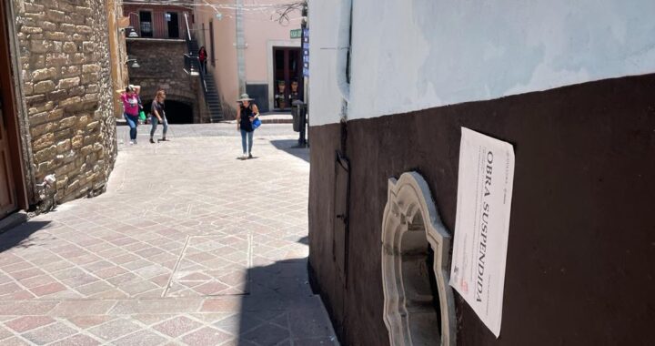 Evade Presidencia municipal clausura de obra por parte del INAH y termina el proyecto