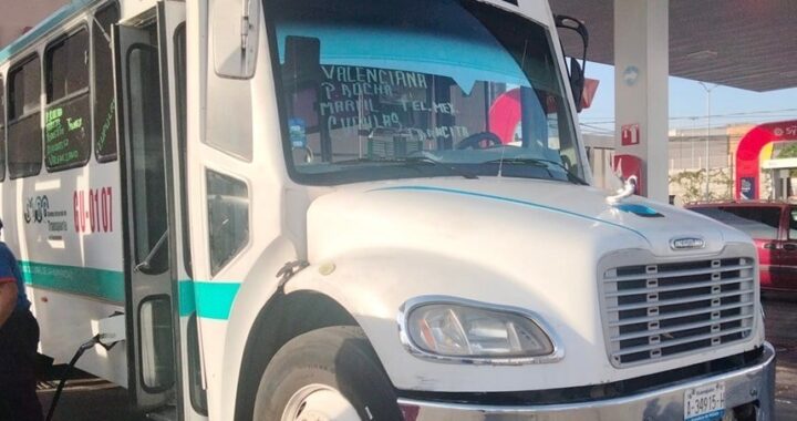 Trabaja transporte público capitalino con la mitad de unidades