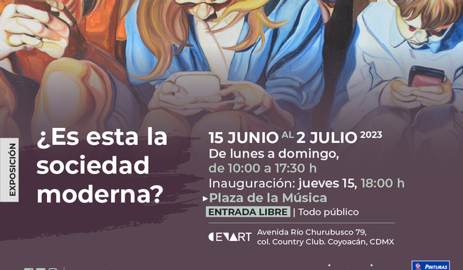 El Cenart abrirá la exposición ¿Es esta la sociedad moderna?, una invitación a reflexionar sobre los medios digitales