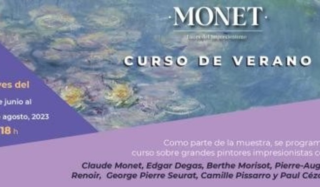 El Museo Nacional de Arte anuncia taller sobre impresionismo y curso de verano