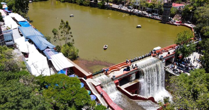 Por un año más, se celebra la tradicional apertura de la Presa de la Olla