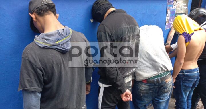 Detienen a 5 en las inmediaciones del túnel Ponciano Aguilar, por robo de autopartes