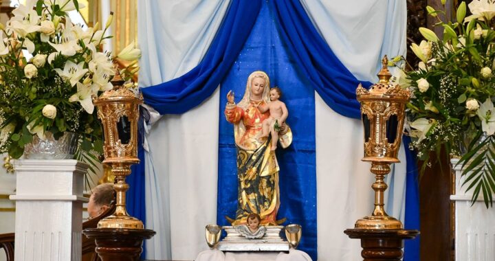Entregan escultura restaurada de la virgen de Nuestra Señora de Guanajuato