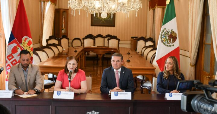 Entregará alcalde carta de intención de hermanamiento con Serbia